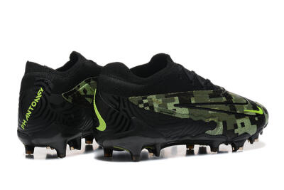Men's Nike Phantom GX Elite FG Firm Ground Low-Tops Football Boots - Black/Camo/Yellow