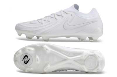 Men's Nike Phantom Luna Elite NU FG Firm Ground Low-Tops Football Boots - White/Black