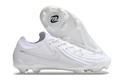 Men's Nike Phantom Luna Elite NU FG Firm Ground Low-Tops Football Boots - White/Black