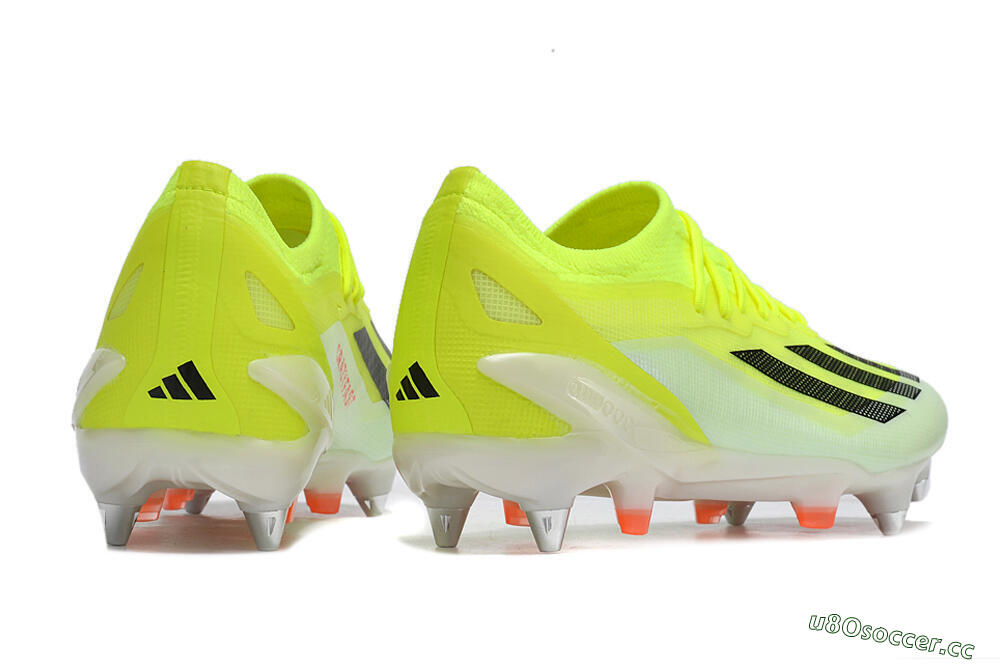 Men's Adidas X Crazyfast.1 SG Soft Ground Low-Tops Football Boots - Yellow/Black/Red 6