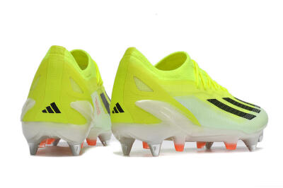 Men's Adidas X Crazyfast.1 SG Soft Ground Low-Tops Football Boots - Yellow/Black/Red