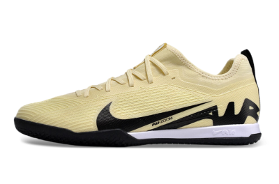 Men's Nike Air Zoom Mercurial Vapor 15 Pro IC Indoor & Futsal Low-Tops Football Shoes - Beige/Black/White