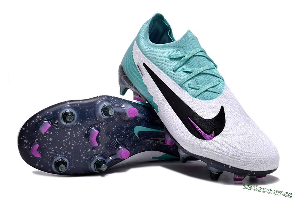 Men's Nike Phantom GX Elite Ready Pack SG Soft Ground Low-Tops Football Boots - Hyper Turquoise/Black/Fuchsia Dream/White 3