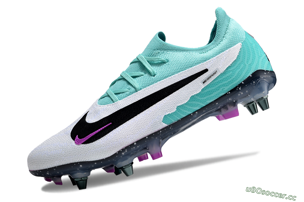 Men's Nike Phantom GX Elite Ready Pack SG Soft Ground Low-Tops Football Boots - Hyper Turquoise/Black/Fuchsia Dream/White 5