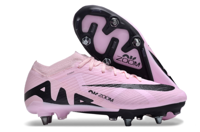 Men's Nike Air Zoom Mercurial Vapor 15 Elite Pro SG Soft Ground Low-Tops Football Boots - Pink/Black
