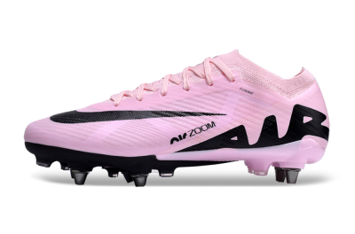 Men's Nike Air Zoom Mercurial Vapor 15 Elite Pro SG Soft Ground Low-Tops Football Boots - Pink/Black