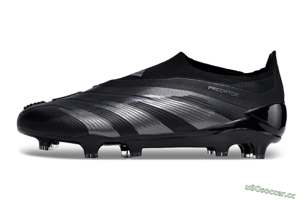 Men's Adidas Predator Accuracy+ FG Firm Ground Low-Tops Football Boots - Black/Dark Blue 0