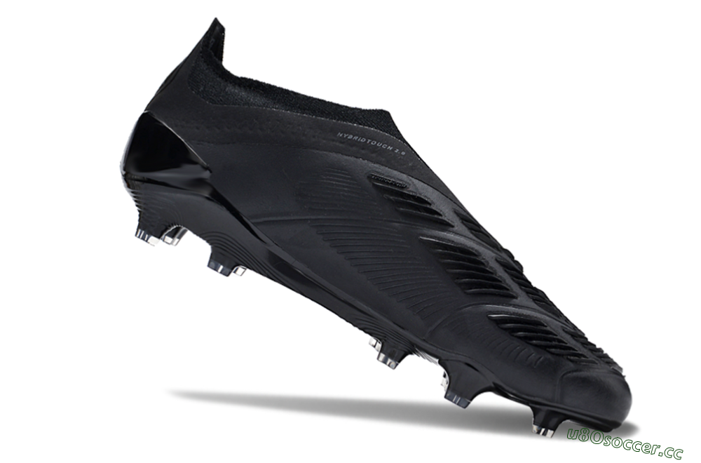 Men's Adidas Predator Accuracy+ FG Firm Ground Low-Tops Football Boots - Black/Dark Blue 4