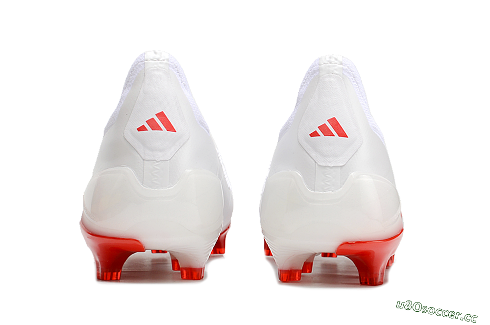 Men's Adidas Predator Accuracy+ FG Firm Ground Low-Tops Football Boots - Beige/White/Red 5