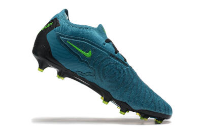 Men's Nike Phantom GX Elite FG Firm Ground Low-Tops Football Boots - Blue/Black/Yellow