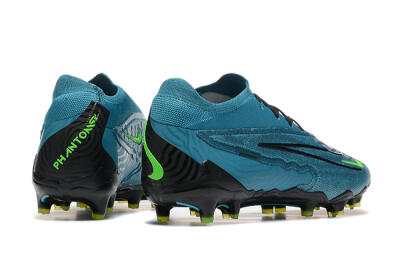 Men's Nike Phantom GX Elite FG Firm Ground Low-Tops Football Boots - Blue/Black/Yellow