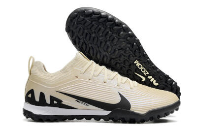 Unisex Nike Air Zoom Mercurial Vapor 15 Elite TF Artificial Turf Low-Tops Football Shoes - Beige/Black/White
