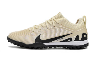 Unisex Nike Air Zoom Mercurial Vapor 15 Elite TF Artificial Turf Low-Tops Football Shoes - Beige/Black/White