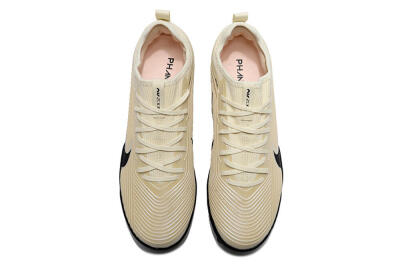 Unisex Nike Air Zoom Mercurial Vapor 15 Elite TF Artificial Turf Low-Tops Football Shoes - Beige/Black/White