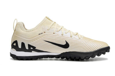 Unisex Nike Air Zoom Mercurial Vapor 15 Elite TF Artificial Turf Low-Tops Football Shoes - Beige/Black/White