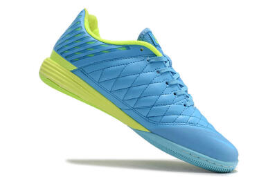 Men's Nike Lunar Gato 2 IC Indoor & Futsal Low-Tops Football Shoes - Jade/White/Yellow
