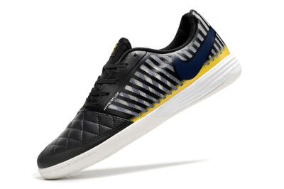 Unisex Nike Lunar Gato 2 IC Indoor & Futsal Low-Tops Football Shoes - Black/Blue/Yellow