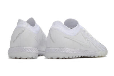 Men's Nike Phantom GX 2 Elite TF Artificial Turf Low-Tops Football Shoes - White/Black