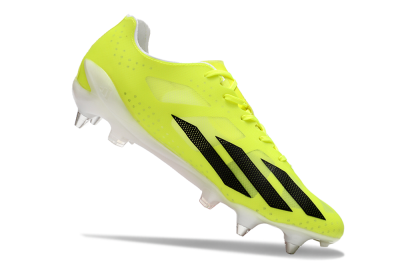 Men's Adidas X Crazyfast.1 SG Soft Ground Low-Tops Football Boots - Yellow/Black/Red