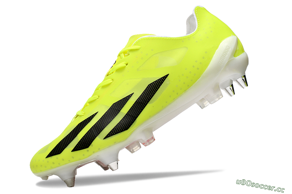 Men's Adidas X Crazyfast.1 SG Soft Ground Low-Tops Football Boots - Yellow/Black/Red 5