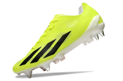 Men's Adidas X Crazyfast.1 SG Soft Ground Low-Tops Football Boots - Yellow/Black/Red