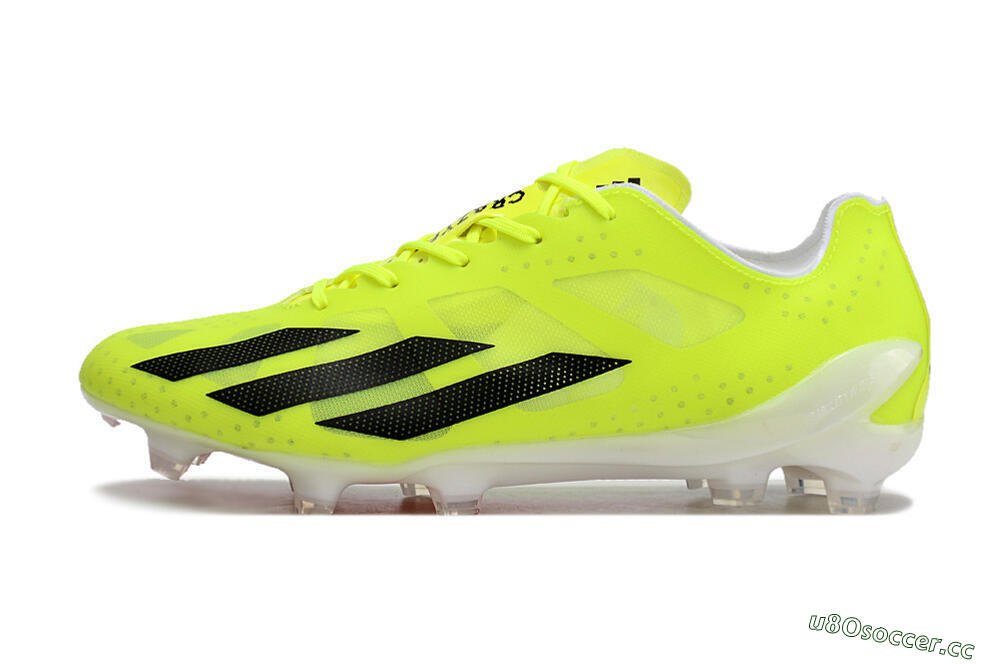 Men's Adidas X Crazylight+ FG Firm Ground Low-Tops Football Boots - Yellow/Black/Red 0