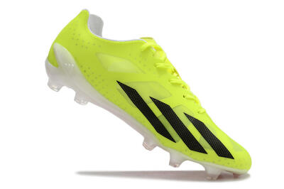 Men's Adidas X Crazylight+ FG Firm Ground Low-Tops Football Boots - Yellow/Black/Red