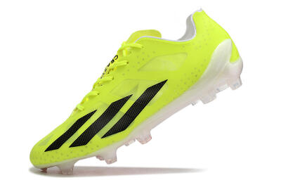 Men's Adidas X Crazylight+ FG Firm Ground Low-Tops Football Boots - Yellow/Black/Red