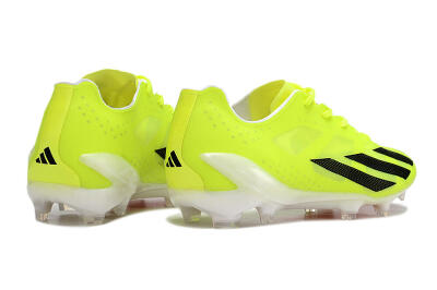 Men's Adidas X Crazylight+ FG Firm Ground Low-Tops Football Boots - Yellow/Black/Red