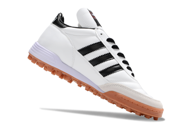 Men's Adidas Copa Mundial Team Astro TF Artificial Turf Low-Tops Football Shoes - Black/White