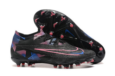 Men's Nike Phantom GX Elite FG Firm Ground Low-Tops Football Boots - Black/Pink/Blue