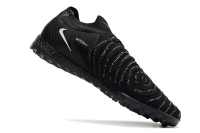 Men's Nike Phantom GX 2 Elite TF Artificial Turf Low-Tops Football Shoes - Black/White/Blue