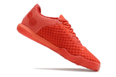 Men's Nike React Gato IC Indoor & Futsal Low-Tops Football Shoes - Red/Red