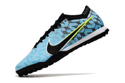 Unisex Nike Air Zoom Mercurial Vapor 15 Elite TF Artificial Turf Low-Tops Football Shoes - Blue/White/Black