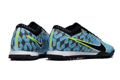Unisex Nike Air Zoom Mercurial Vapor 15 Elite TF Artificial Turf Low-Tops Football Shoes - Blue/White/Black