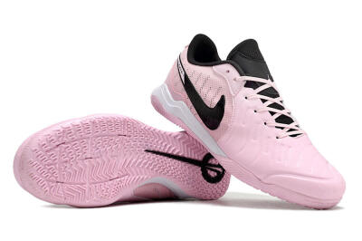 Men's Nike Tiempo Legend 10 Pro IC Indoor & Futsal Low-Tops Football Shoes - Pink/Black/White