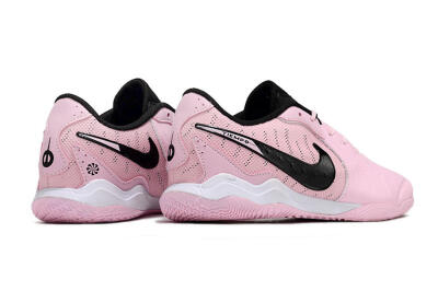 Men's Nike Tiempo Legend 10 Pro IC Indoor & Futsal Low-Tops Football Shoes - Pink/Black/White