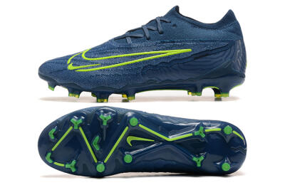 Men's Nike Phantom GX Elite FG Firm Ground Low-Tops Football Boots - Blue/Yellow