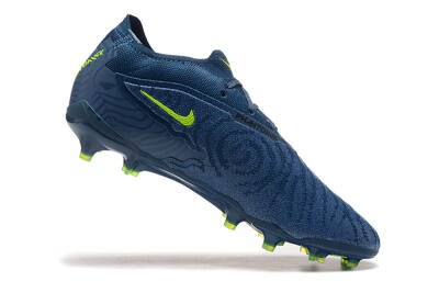 Men's Nike Phantom GX Elite FG Firm Ground Low-Tops Football Boots - Blue/Yellow