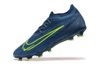 Men's Nike Phantom GX Elite FG Firm Ground Low-Tops Football Boots - Blue/Yellow