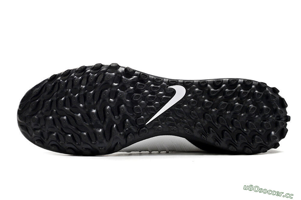 Unisex Nike Phantom Luna 2 Elite TF Artificial Turf High-Tops Football Shoes - White/Black/Gold 6