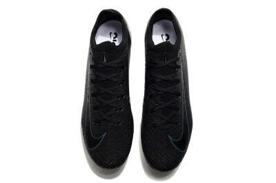 Men's Nike Air Zoom Mercurial Vapor 16 Elite FG Firm Ground Low-Tops Football Boots - Black/Blue/Jade