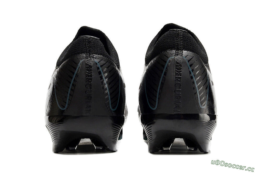 Men's Nike Air Zoom Mercurial Vapor 16 Elite FG Firm Ground Low-Tops Football Boots - Black/Blue/Jade 5