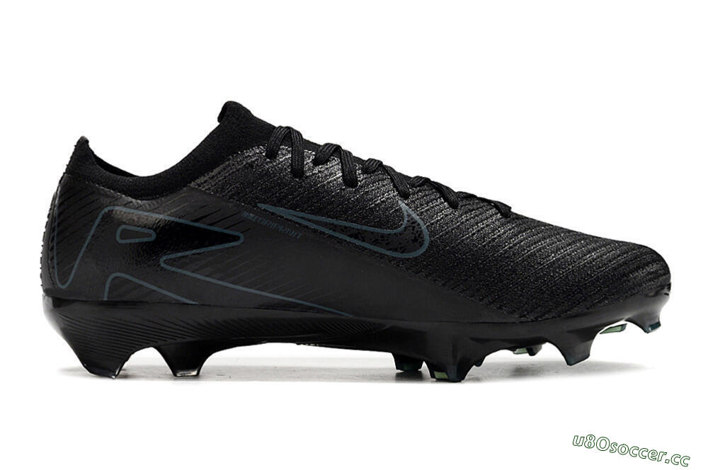 Men's Nike Air Zoom Mercurial Vapor 16 Elite FG Firm Ground Low-Tops Football Boots - Black/Blue/Jade 7