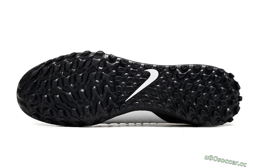 Unisex Nike Phantom Luna Elite TF Artificial Turf Low-Tops Football Shoes - White/Black/Gold 6