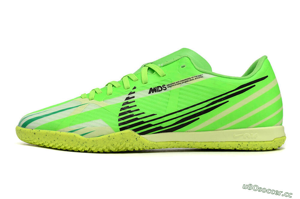 Men's Nike Air Zoom Mercurial Vapor 15 Academy IC Indoor & Futsal Low-Tops Football Shoes - Green/Black/Yellow 0