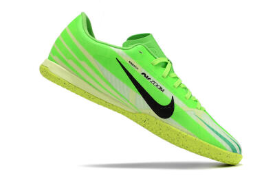 Men's Nike Air Zoom Mercurial Vapor 15 Academy IC Indoor & Futsal Low-Tops Football Shoes - Green/Black/Yellow