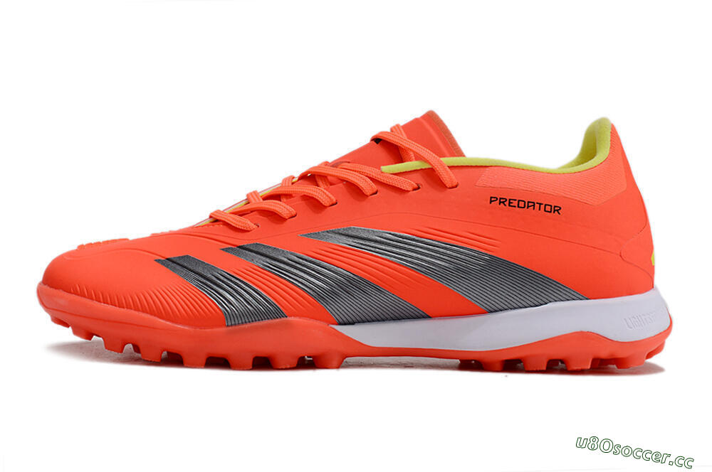 Men's Adidas Predator Elite TF Artificial Turf Low-Tops Football Shoes - Red/Black/White 0