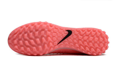Men's Nike Phantom Luna 2 Elite TF Artificial Turf High-Tops Football Shoes - Pink/Black/White
