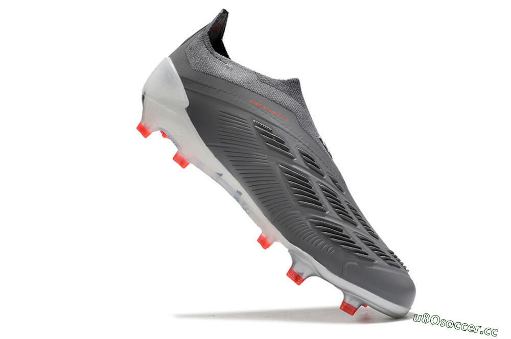 Men's Adidas Predator Accuracy+ FG Firm Ground Low-Tops Football Boots - Brown/Silver/Red 4